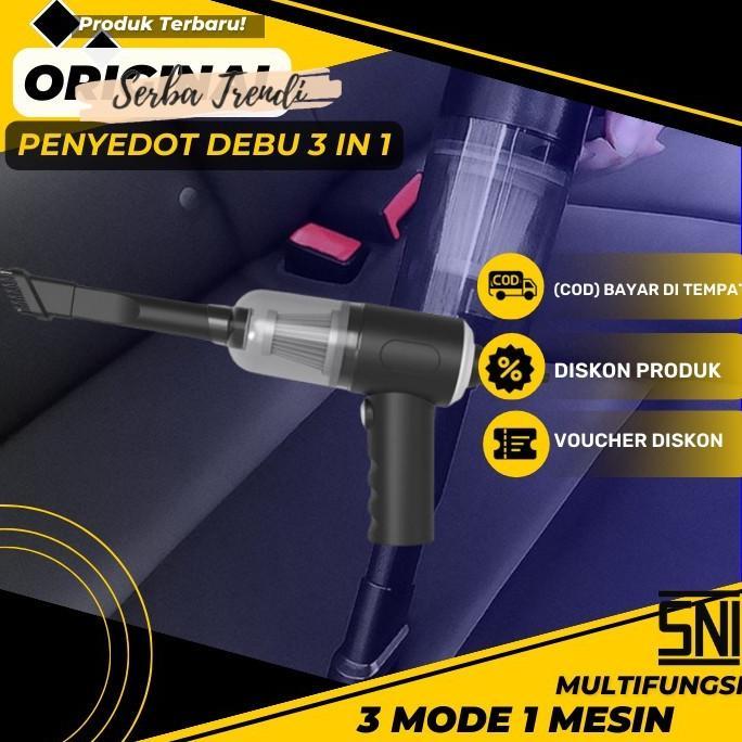 NEW Vacuum Cleaner Wireless Portable Mini Vakuum Penghisap Debu Mobil Rumah Sudut Ruangan