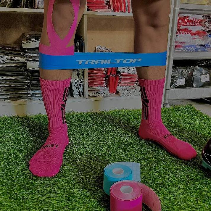 hot sale resistance bands 5 levels gym set | trailtop yoga stretch loops band paha kaki latihan
