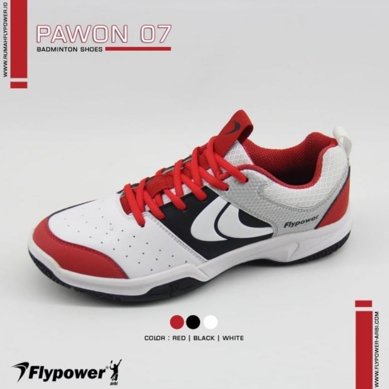 PROMO TERBARU sepatu flypower pawon 07 / sepatu badminton