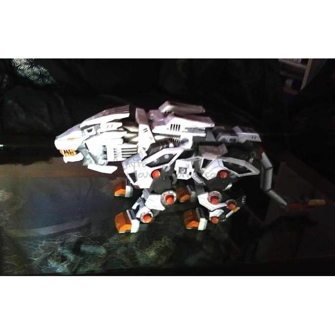 (Mainan Kertas) DIY Papercraft Lembar kertas Pola Blade Liger Zero