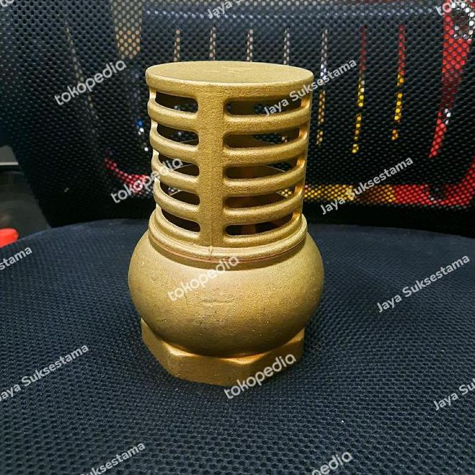 Foot Klep Gentong 2" Inch Kuningan Pn16 - Foot Valve Kuningan Pn 16 Terbaru 