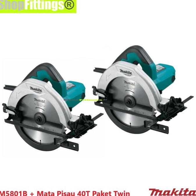 Makita M 5801 B Circular Saw 7" Mesin Circle Potong Kayu Sirkel Maktec