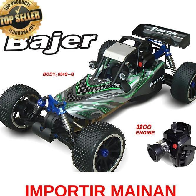 Rc Car Buggy Gasoline Pakai Bensin Hsp Bajer 94054S Engine 32Cc 2Tak Skala 1:5