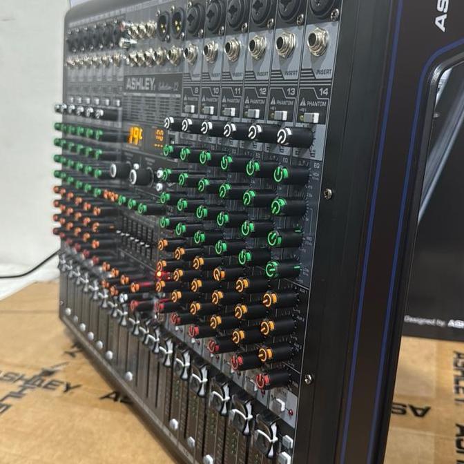 Murah Mixer Audio Ashley Selection-12 Original 12Channel Efek Reverb 199Dsp Original