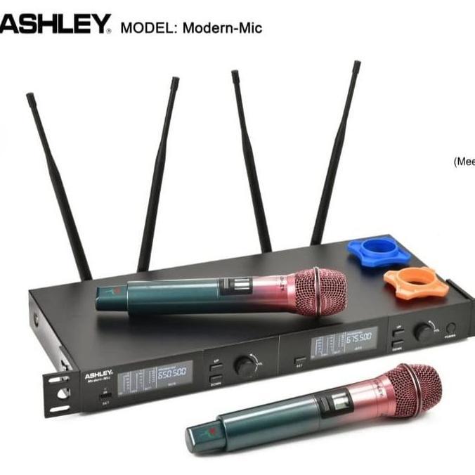Promo Mic Wireless Ashley Modern Mic / Ashley Modern Mic Wireless - Garansi Resmi