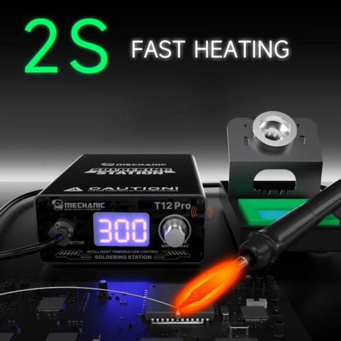 Sale Solder Mechanic T12 Pro Digital Temperature - Control Solder Station Mechanic T12 Pro Original 