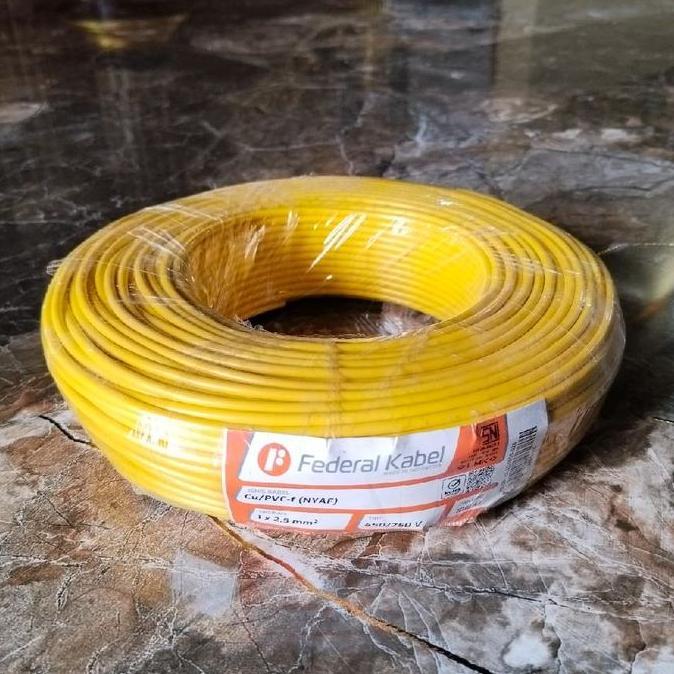 Sale Kabel Federal Nyaf 2.5Mm 100M 1Roll