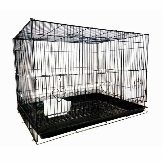 NEW SANGKAR KANDANG BESI UMBARAN TEBAL LIPAT KOTAK UNTUK TERNAK BURUNG ORI