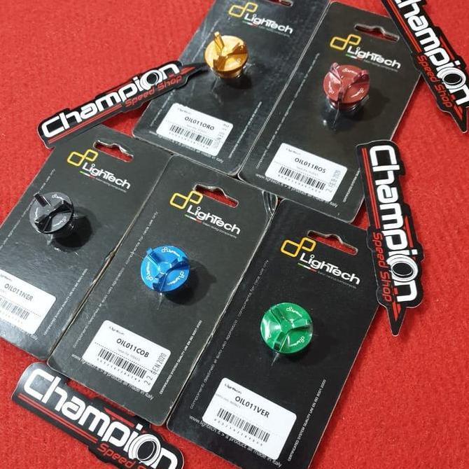 TERMURAH - Oil Cap Tutup Oli Lightech ORI Italy Z650 Z800 Z900 Z1000 MT09 MT-09