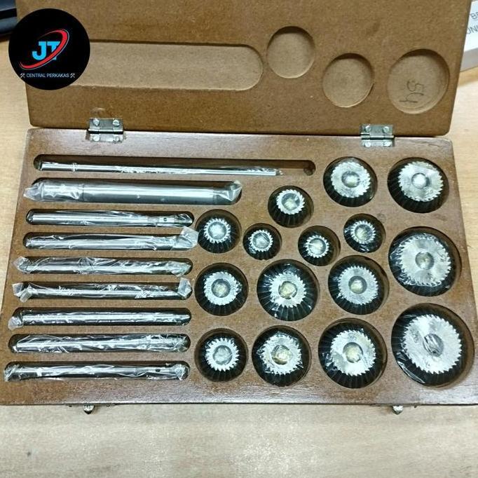 Promo Setting Klep Motor Mobil 18Mm 22Mm 23Mm 24Mm 27Mm Valve & Seat Cutter Set