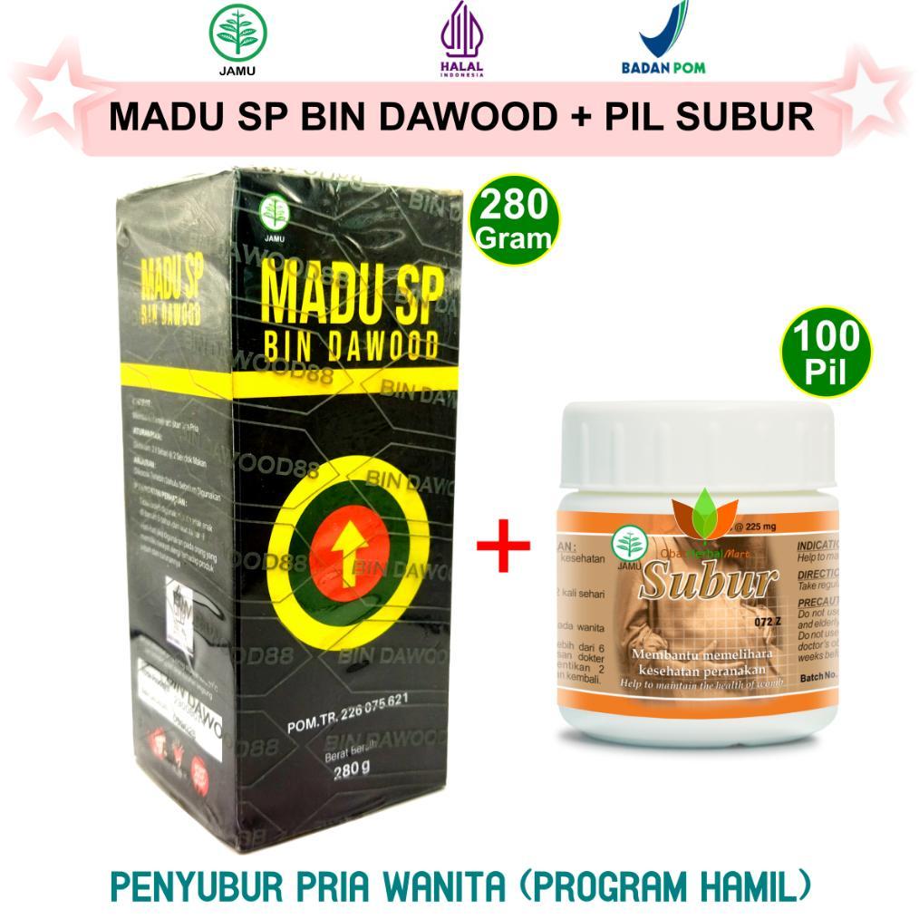 (Terbaru) PAKET PROMIL SUAMI ISTRI ALAMI LENGKAP : MADU SP SUBUR PRIA ( PENYUBUR SPERMA ) & PIL SUBU