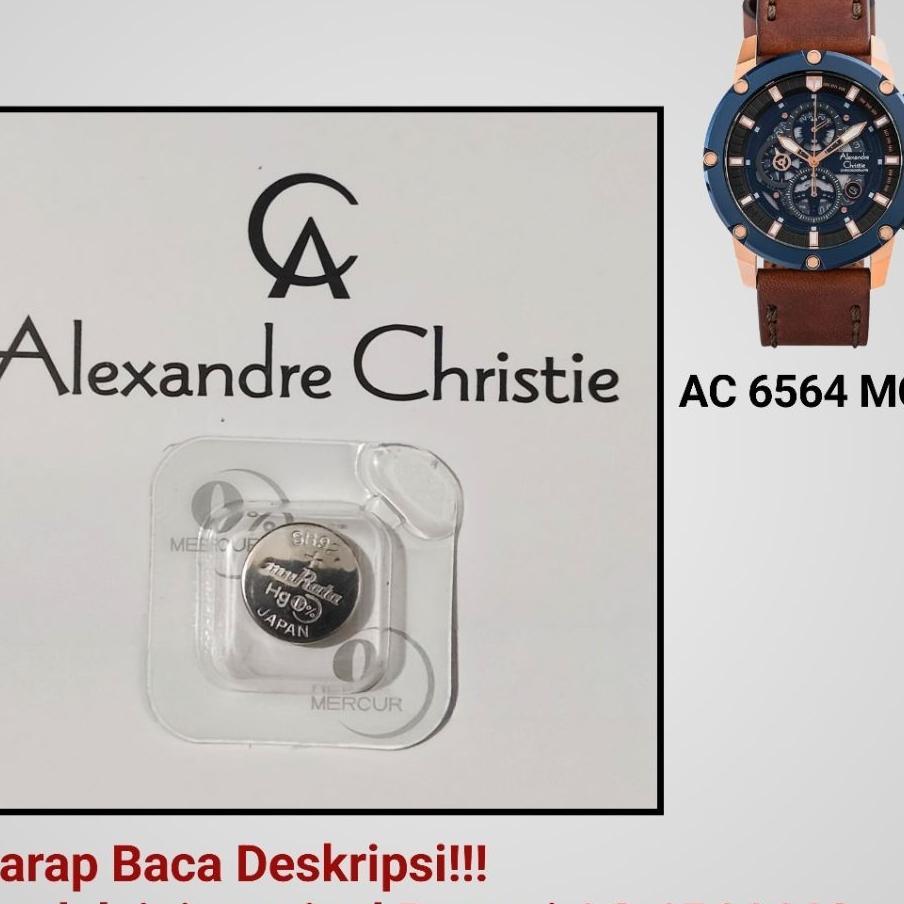 Baterai Alexandre Christie Type Ac 6564 Mc Original