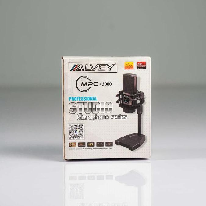 Grosir Microphone Podcast Alvey Mpc 3000 /Mic Live Streaming /Mik Condenser /Mic Untuk Konten Hf_Ele