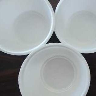 Styrofoam  Kcs Mangkok M-4 - Styrofoam Mangkuk Sedang M4 Isi 100/ 1 Ball