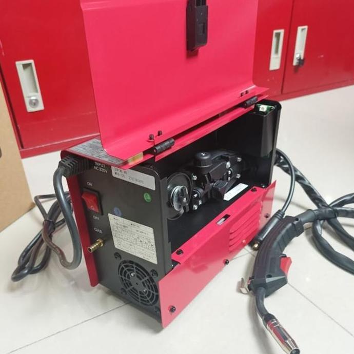 Promo Redfox Mesin Las Listrik Mig 120T Multifungsi Flux Core Bisa Tanpa Gas-Less Digital Free Kawat