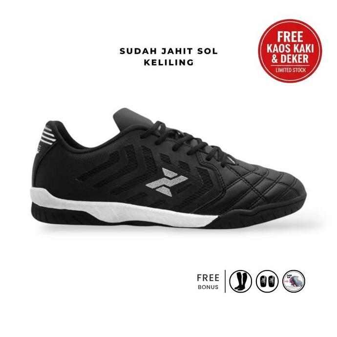 Sepatu futsal original zars evo infinity sudah jahit sol free kaos kaki dan deker sepatu  futsal sep