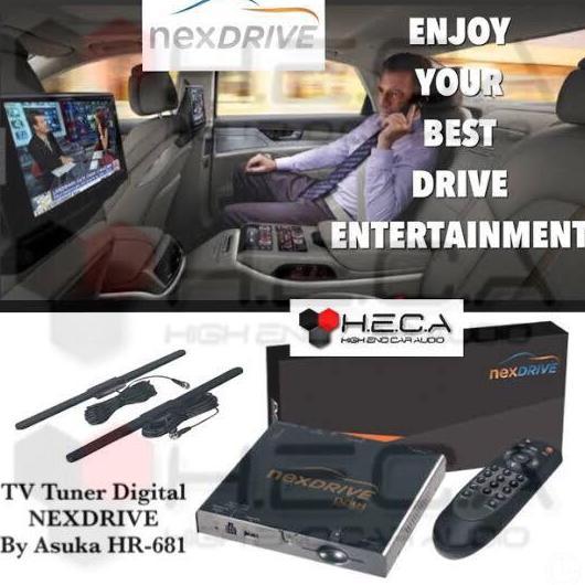 NexDrive By Asuka HR-681 DVB-T2 TV Tuner Digital Mobil