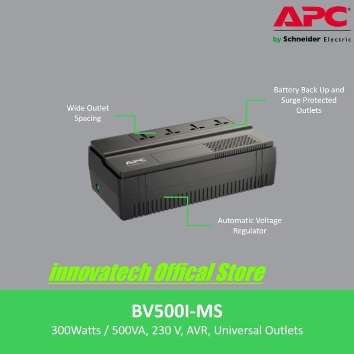 Motero- Apc Bv500I-Ms Bv500Ims Bv500I Bv500 Ups 500Va 300Tt