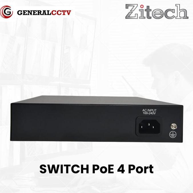 Collegare- Switch Poe 4 Port