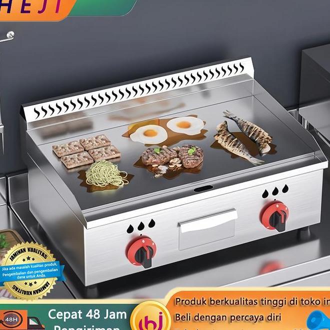 Burger Griddle Heavy Duty Burger Griddle Gas Type Burger Griddle For Business Burger Griddle With St