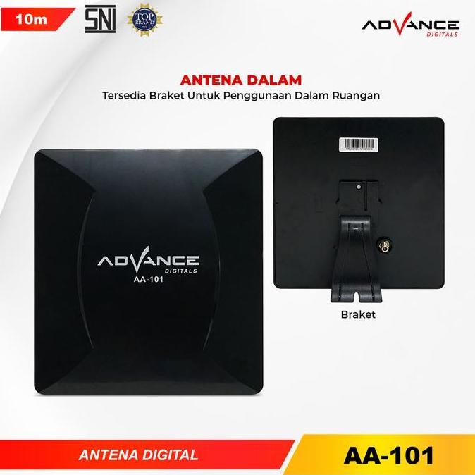 oktaverinageola - advance aa-101 antena booster tv digital cocok untuk tv tabung dan led support ind