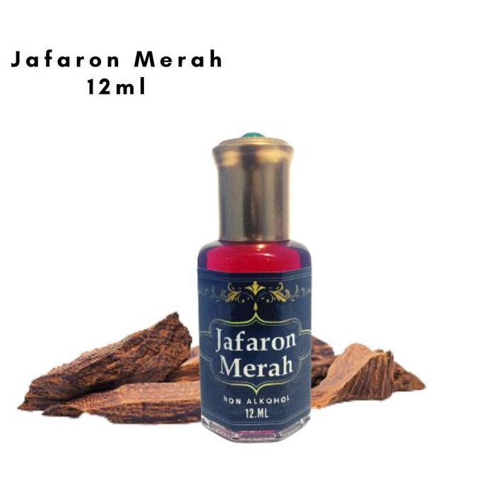 Terbaikprod- Minyak Misik Jafaron Merah Parfum Arab Murni Non Alkohol