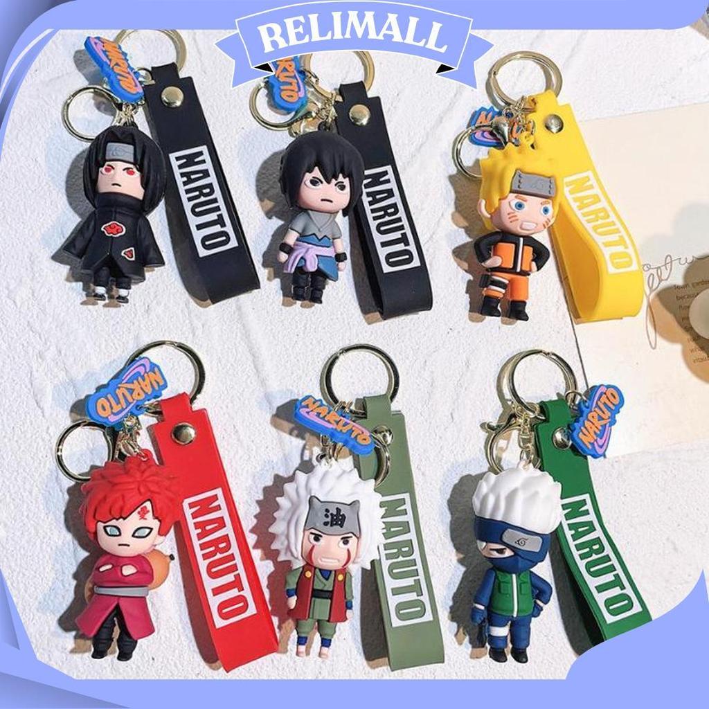 Gantungan Kunci Naruto Kakashi Sasuke BOS Promo