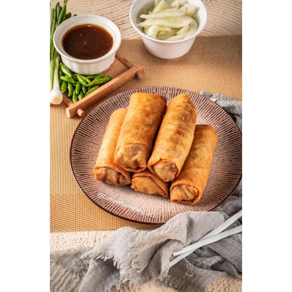Cod,Bisa- 10 Pcs Lumpia Goreng Semarang Besar