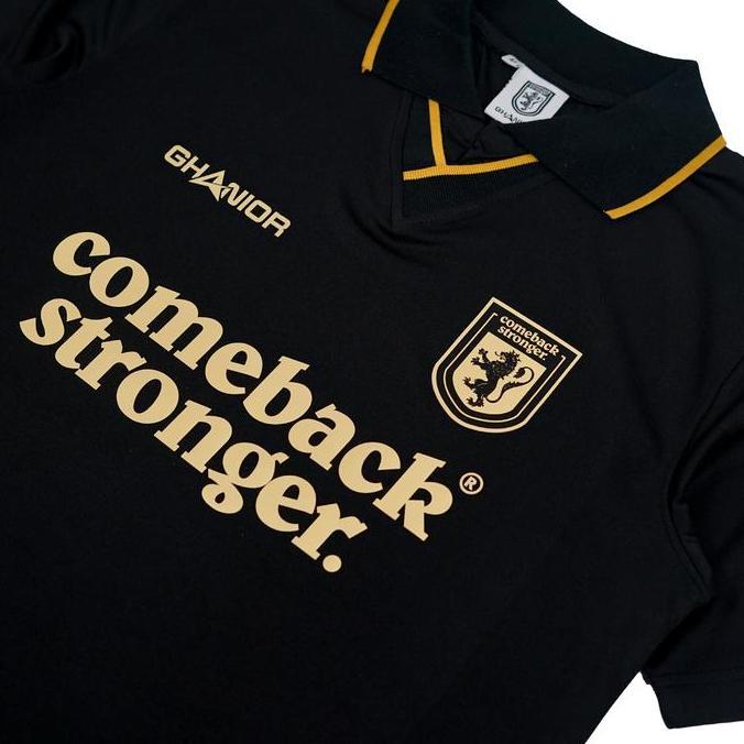 Kirimcepat- Ghanior Comeback Stronger Casual Jersey Vintage Retro Regular Fit Simple Elegan Rna - Bl