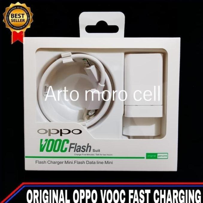 Charger Oppo F9 ORIGINAL 100% 5V-4A Resmi Indonesia