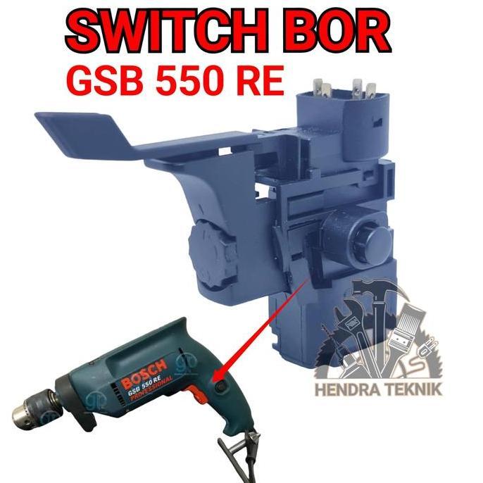 Switch Bor 13Mm Saklar Bor Untuk Bosch Gsb550Re Skakel Bor Gsb-550-Re Allshop