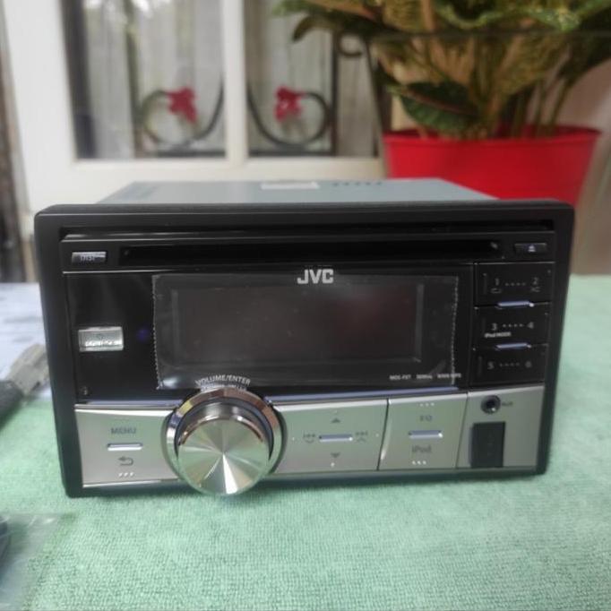Promo Head Unit Jvc Tape Mobil Double Din Jvc Kw - R500 Usb Aux In Cod