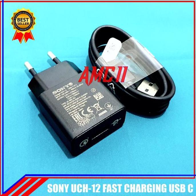 Charger Sony Xperia XZ3 XZs ORIGINAL 100% Fast Charging USB Type C