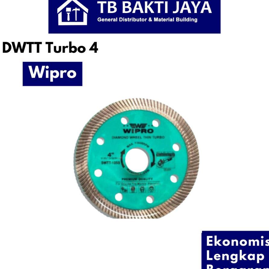 Wipro Diamond Wheel Thin Turbo / Mata Potong Keramik / Diamond Wheel