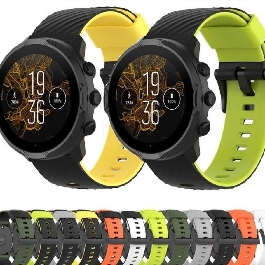 Strap Silicone / Tali Jam Suunto 7 / 9 / 9 Baro / D5 / Spartan Sport