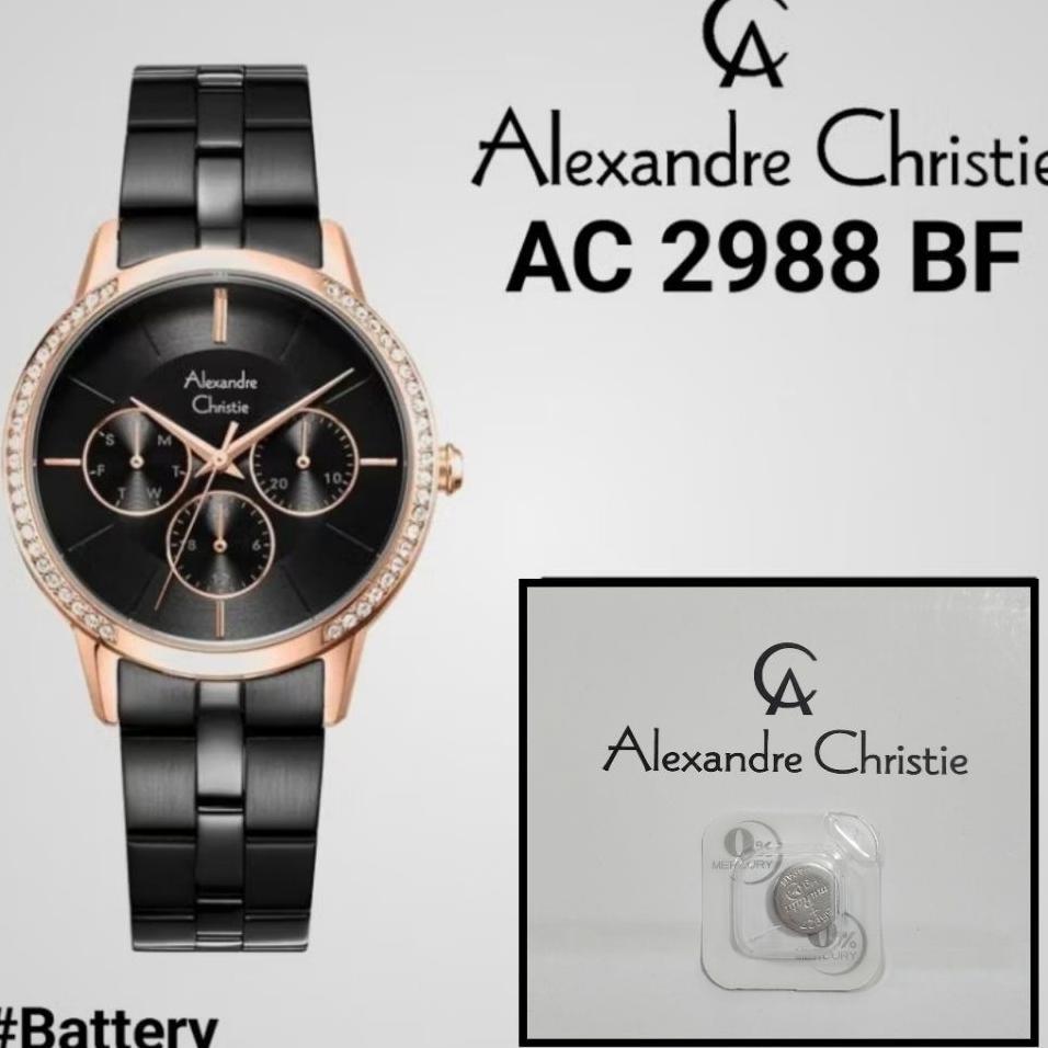 Baterai Jam Tangan Alexandre Christie Ac 2988 Bf
