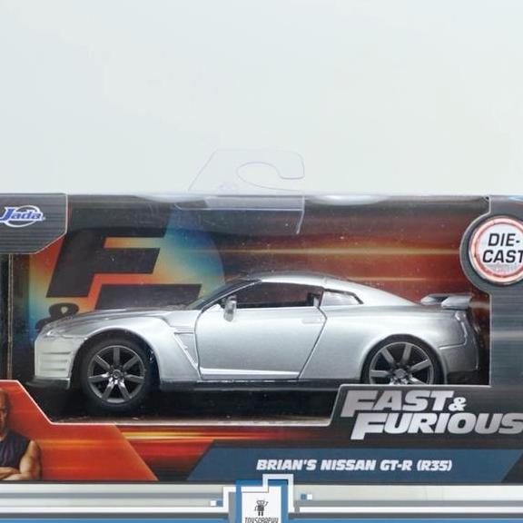 Jada Fast And Furious 1:32 Brian'S Nissan Gtr R35 Diecast 1/32 Die-Cast Gt-R