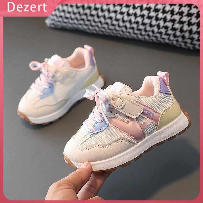Dezert Sepatu Olahraga Anak Perempuan Anti-Selip Dengan Jaring Lari Yang Bernapas Untuk Anak-Anak Be