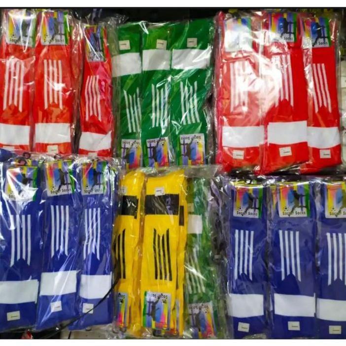Grosir Kaos Kaki Bola Murah Sudah Kemas - Kaos Kaki Sepak Bola Panjang (Grosir)