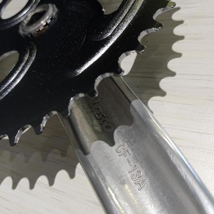 Crank Lasco alloy 44T/46T Klasik