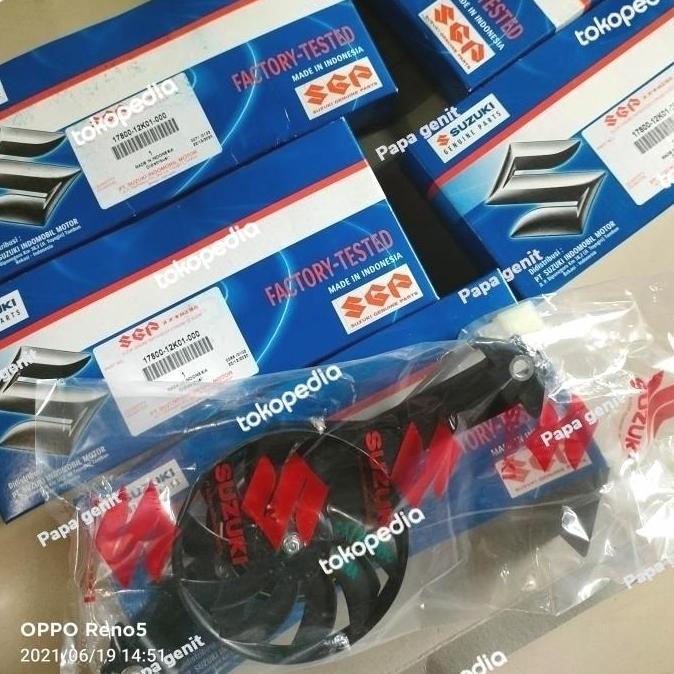 kipas radiator suzuki satria fu injeksi gsx r gsx s original