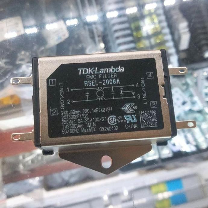 Murah Noise Filter Tdk Lambda Rsel-2006A