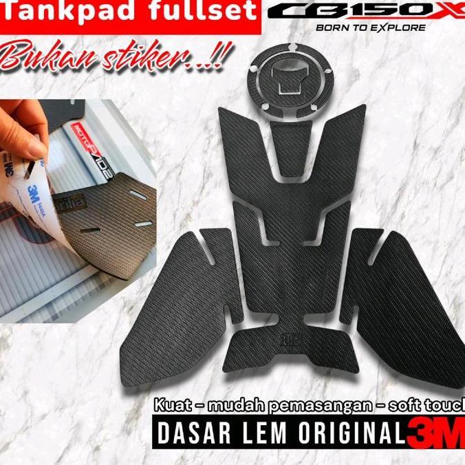DS162 - Tankpad CB150X Carbon Pattern