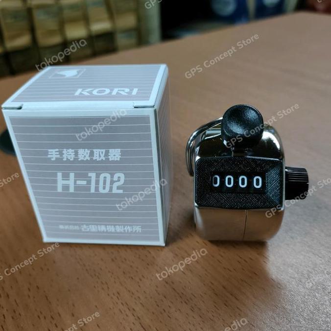 Original Kori Seiki Hand Tally Counter Type H-102 Japan Termurah