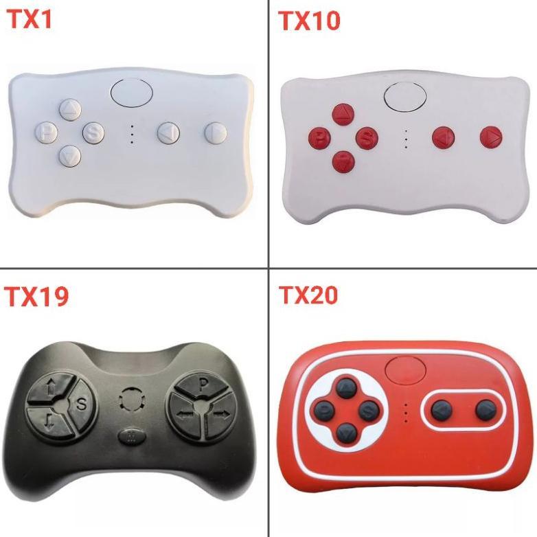 REMOT MOBILAN AKI 12V WEELYE TX1 TX10 TX19 TX20 BLUETOOTH 2.4G REMOTE CONTROL WELYEE 12VOLT 6V PUTIH