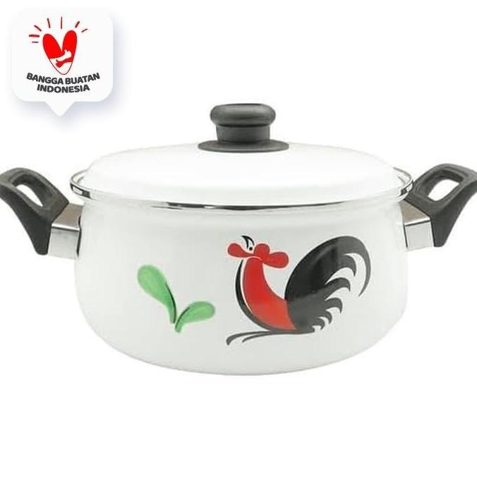Equip- Kedaung Panci Besar Kukuruyuk Seri 2 Dutch Oven 20 Cm