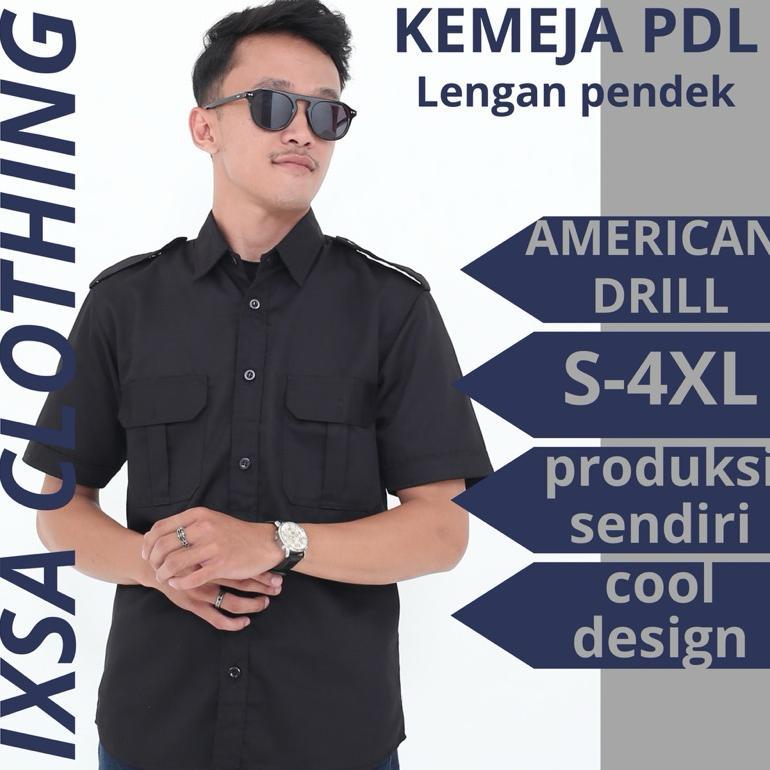Kemeja PDL PDH Kemeja Lapangan Lengan Pendek Baju Kemeja