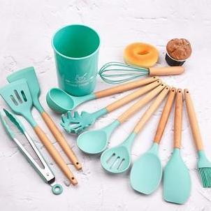 VISHAL (COD) 2IN1 Set Spatula Silikon +Pisau Set