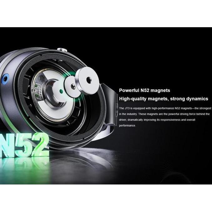 Grosir Fiio Jt3 / Jt 3 Dynamic Driver Openback Headphone