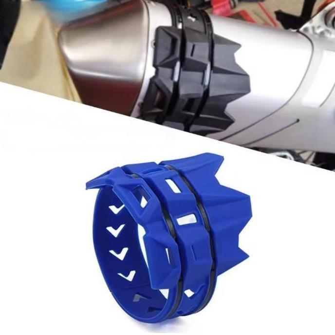 DS63 >> Cover Knalpot Silicone Pelindung Knalpot, Pelindung Cover Selencer Knalpot Karet
